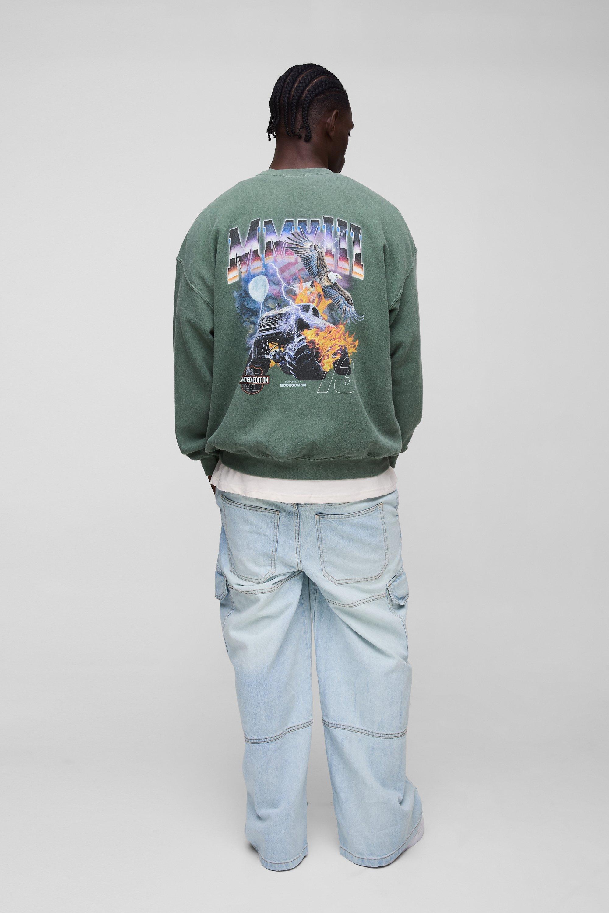Super Baggy Rigid Cargo Denim Jeans | boohoo USA Super Baggy Rigid Cargo Denim Jeans | boohoo USA